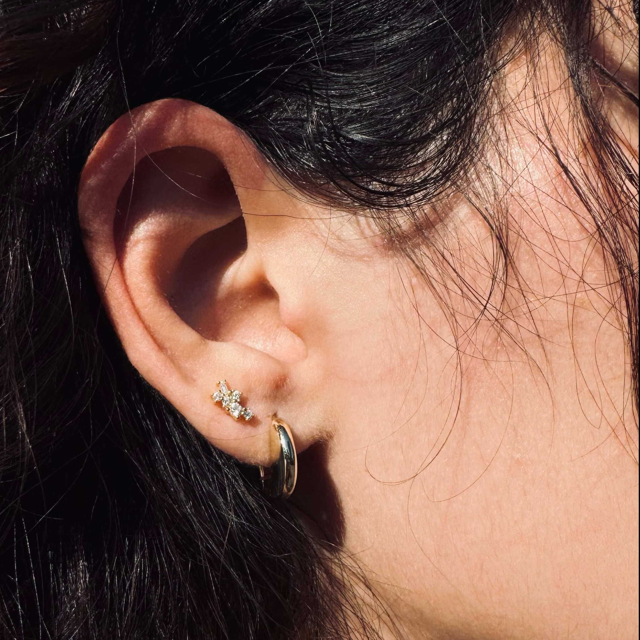 Orecchini Ninfea in Argento 925