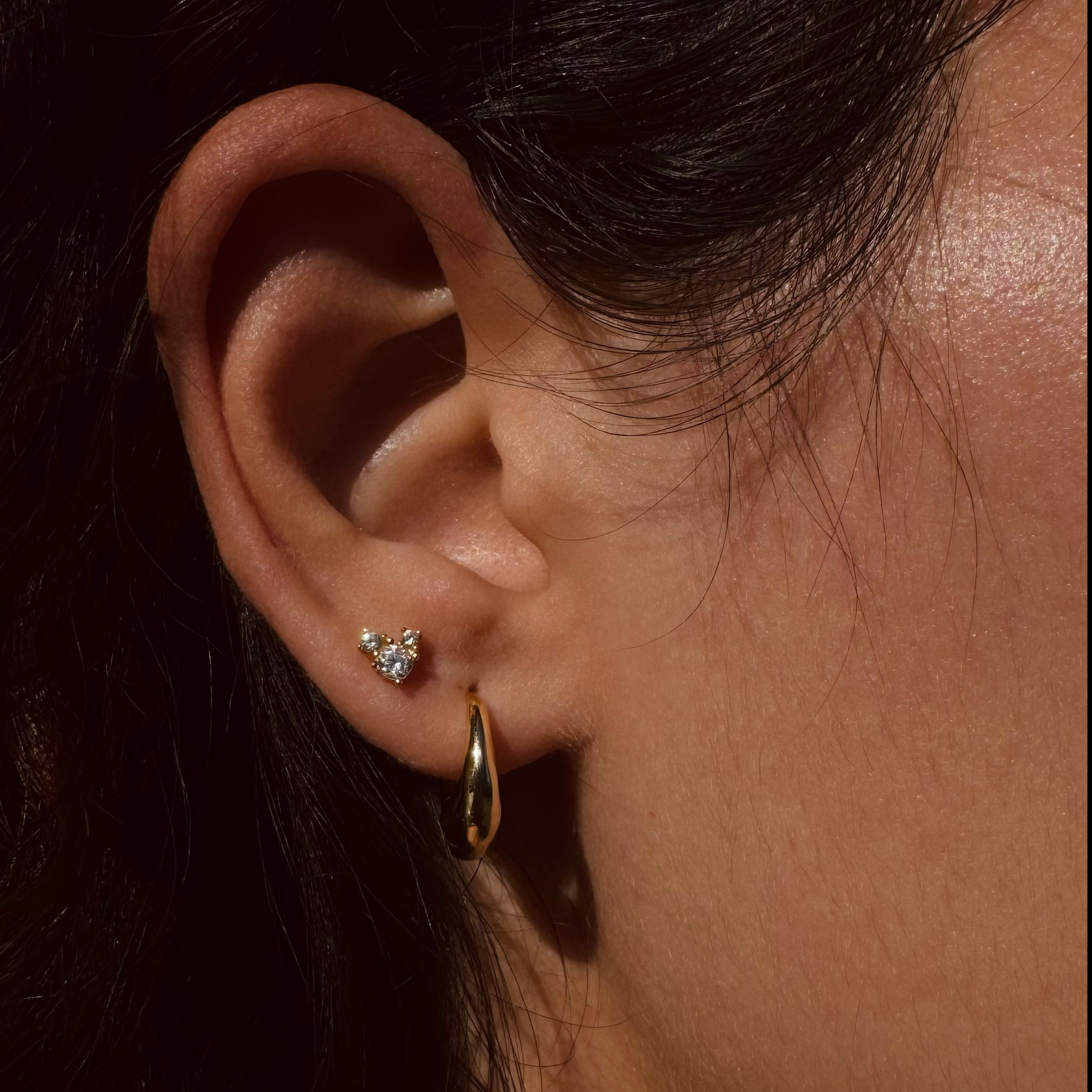 Orecchini Lotus in Argento 925
