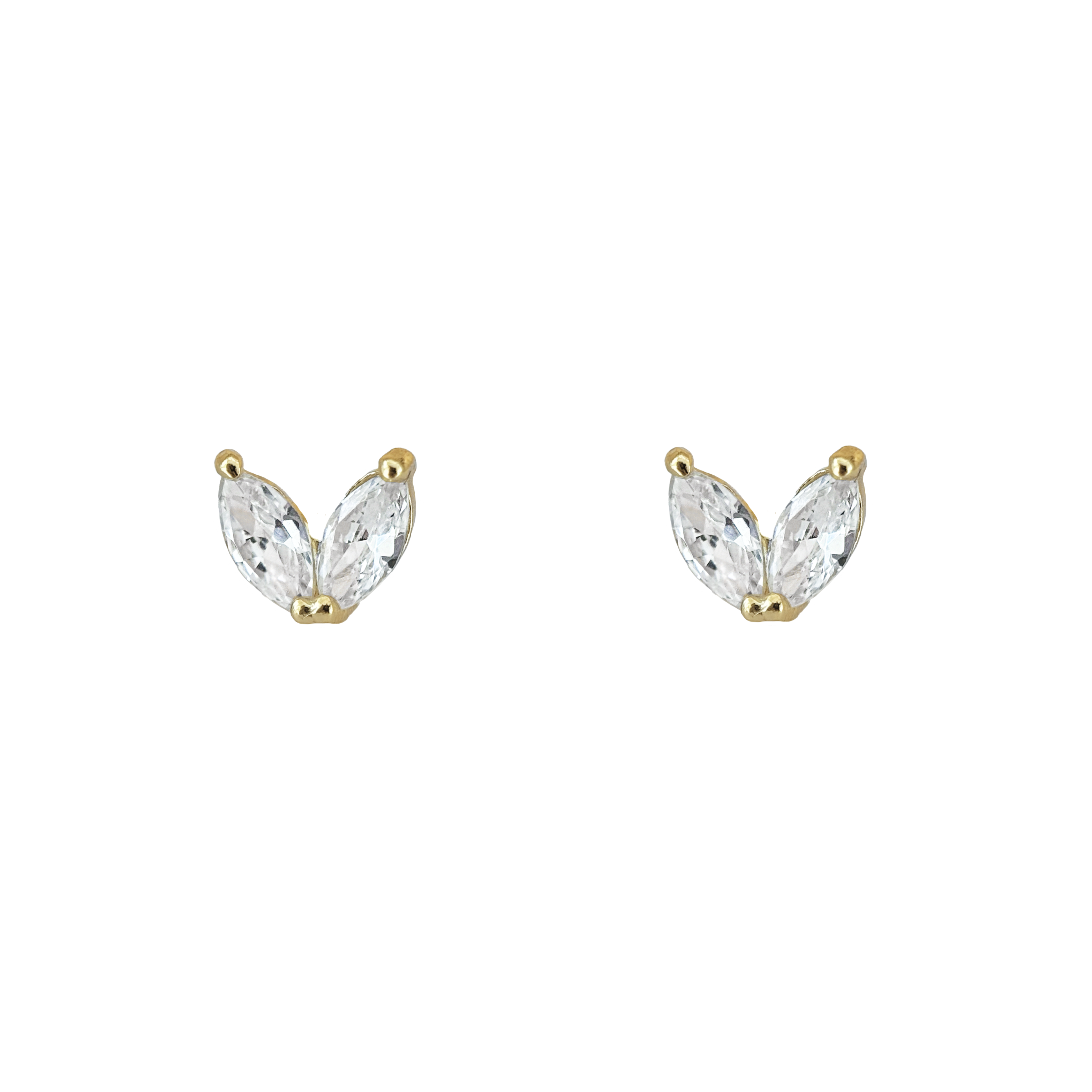Orecchini Double Marquise Argento 925 - Laei Shop