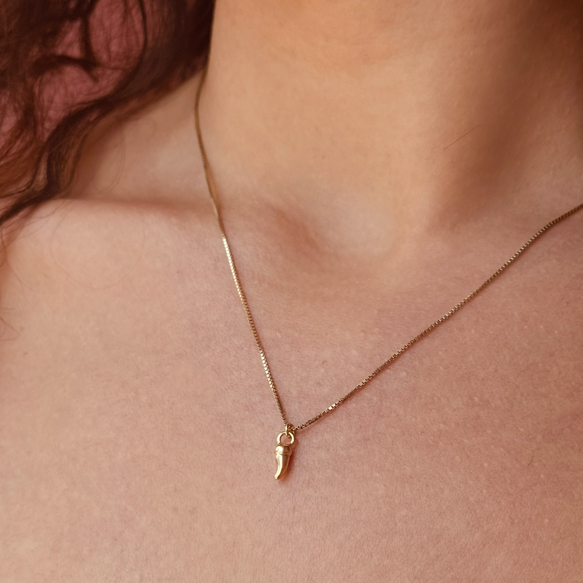 Charm FILO Cornetto in Oro 9kt