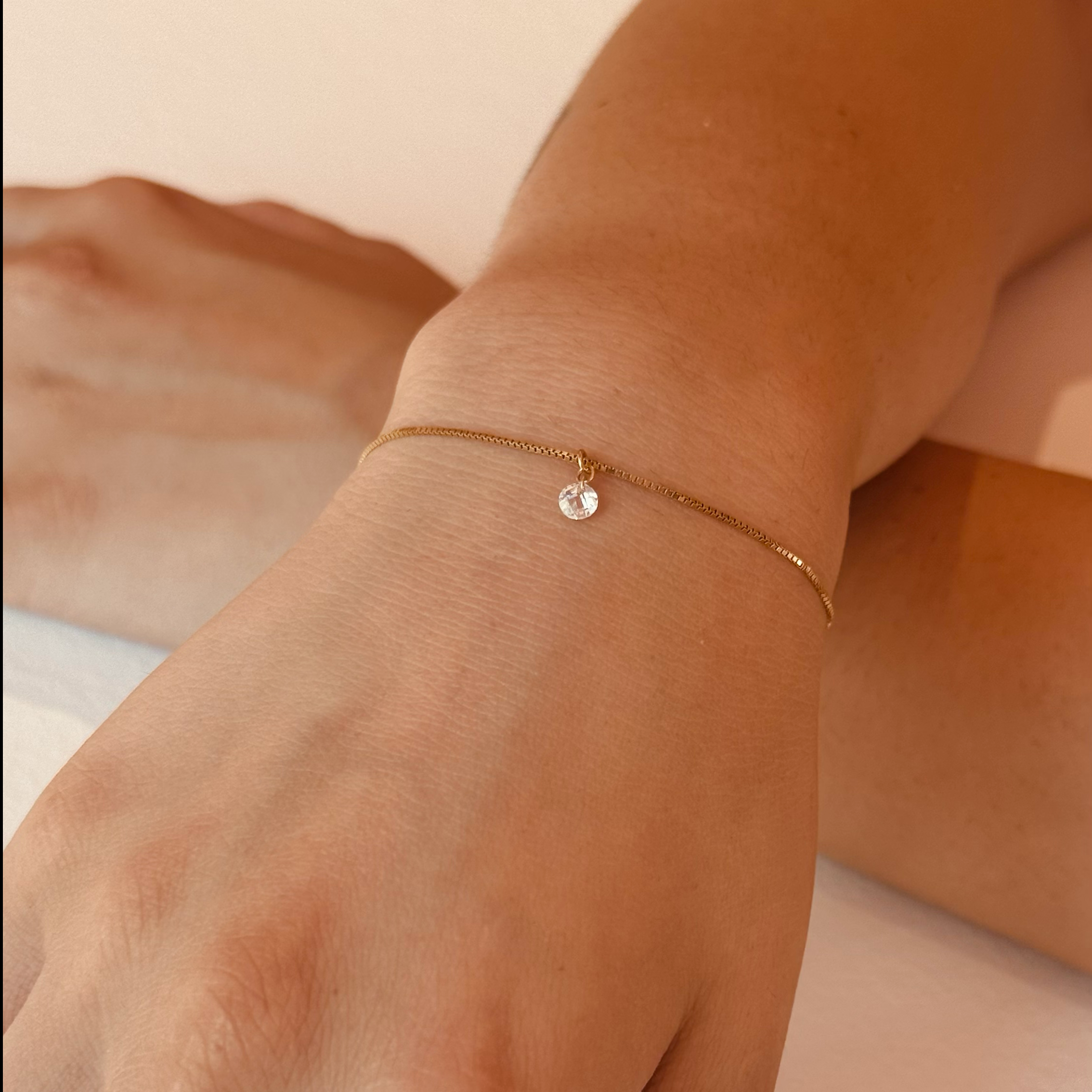 Charm FILO Lucciola in Oro 18kt