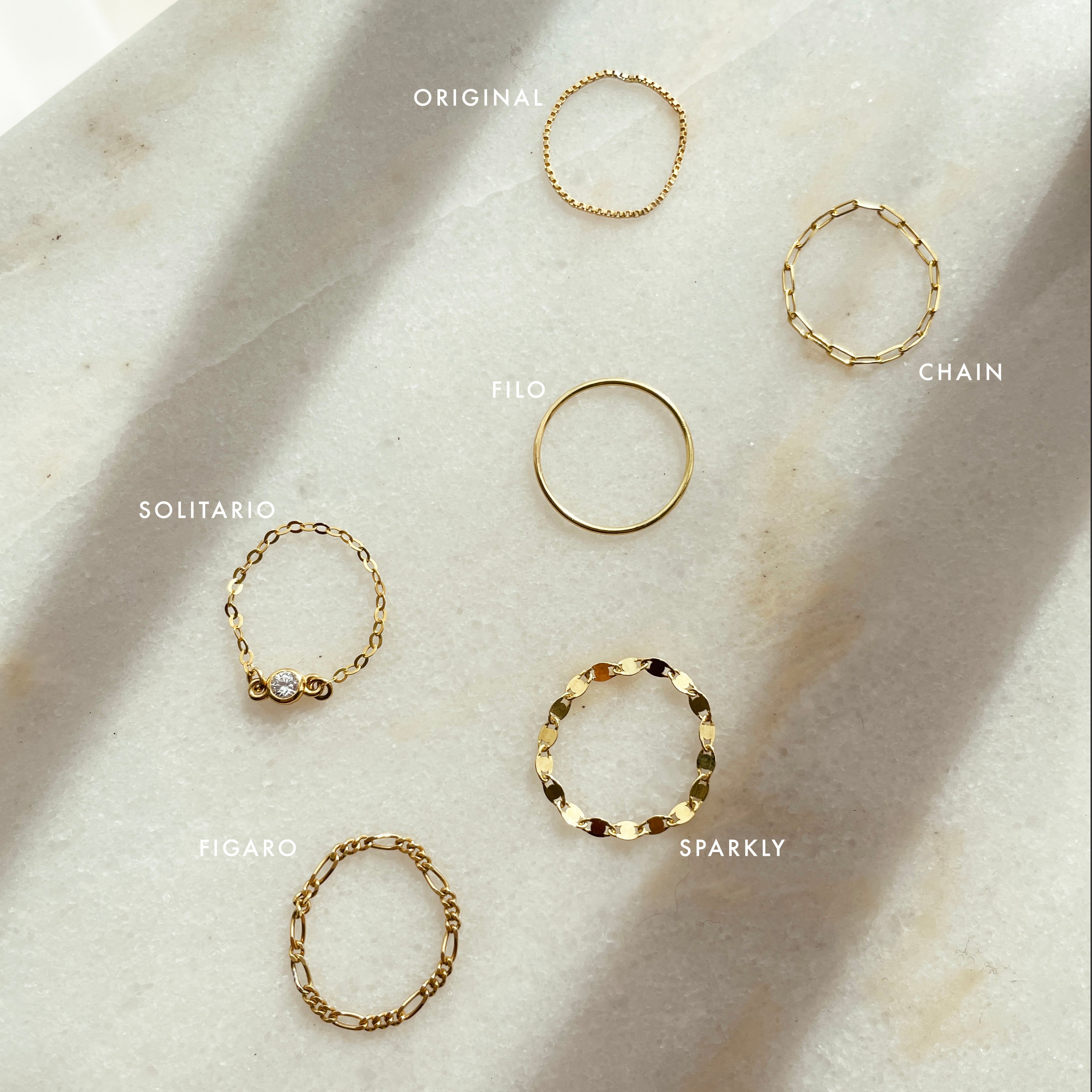 Anello Chain FILO 925® - Laei Shop