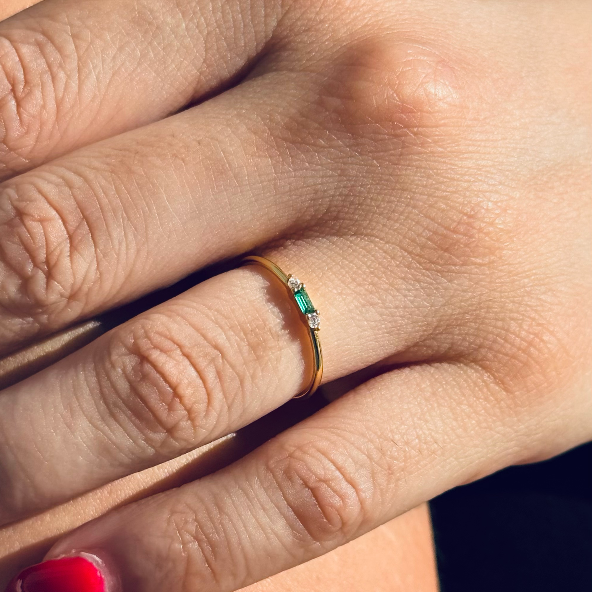 Anello Andromeda Smerlado