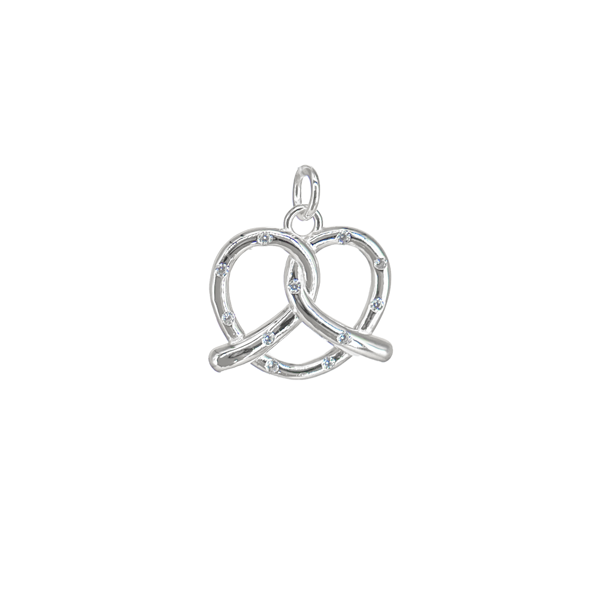 Charm Bretzel in Argento 925 - Laei