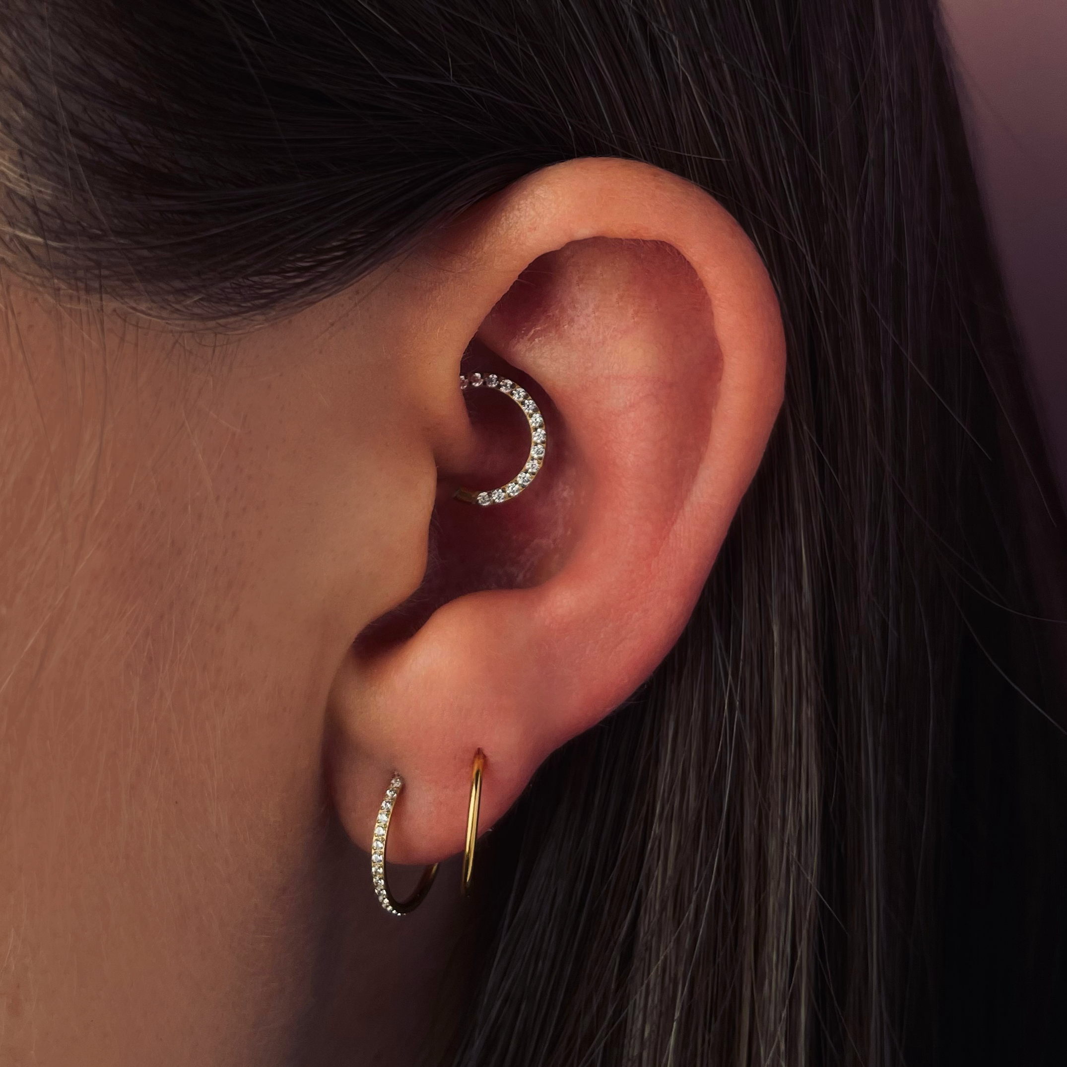 Piercing Clicker Slim Lux 14kt