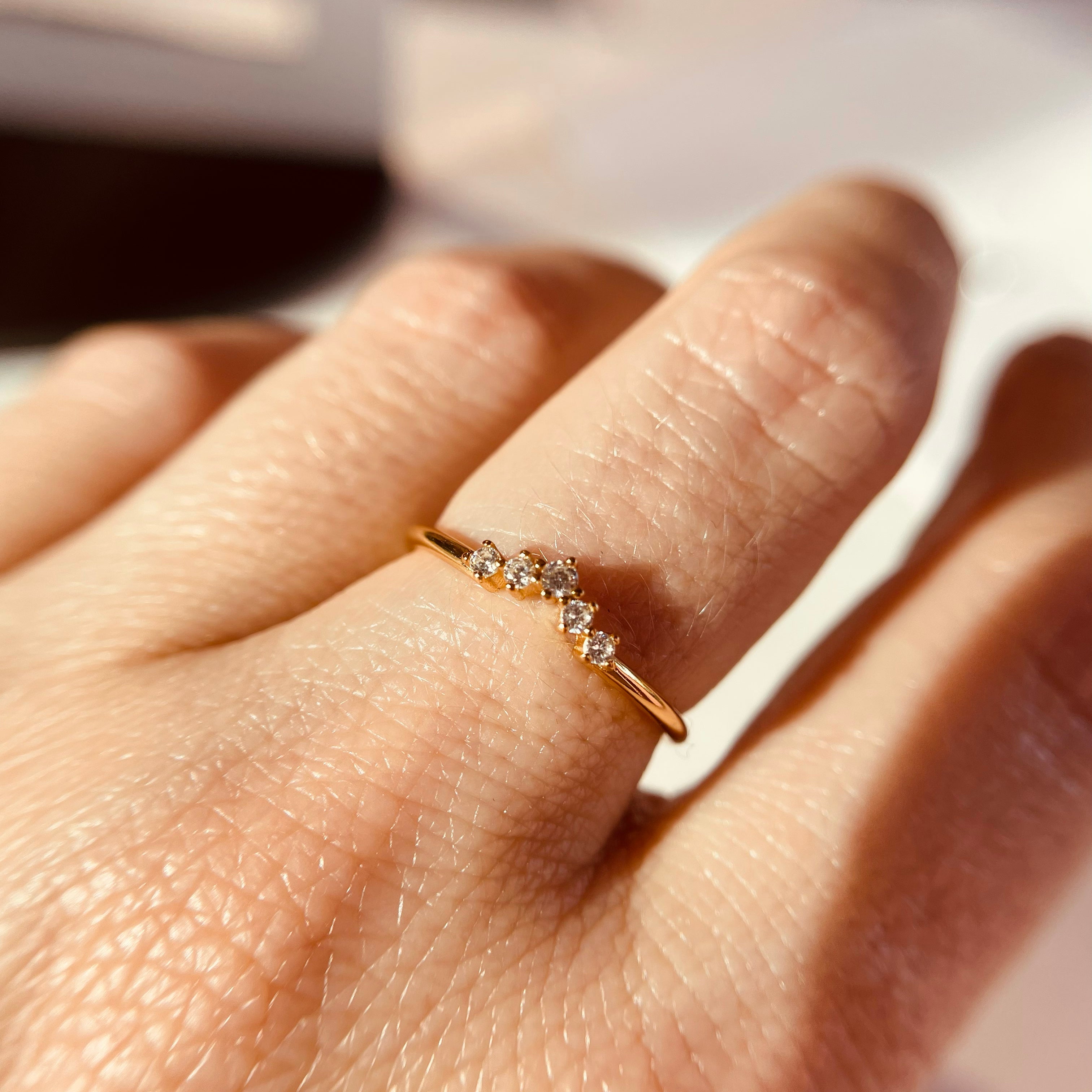 Anello Diadema Zirconi Argento 925 - Laei