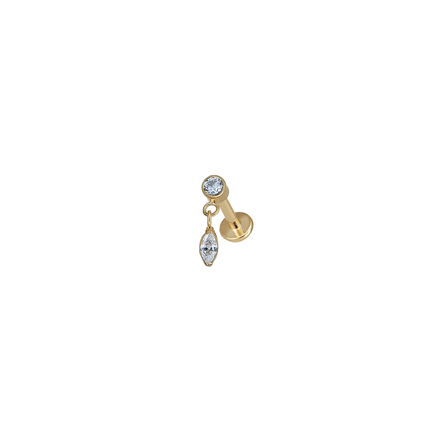 Piercing Punto Luce con Pendente