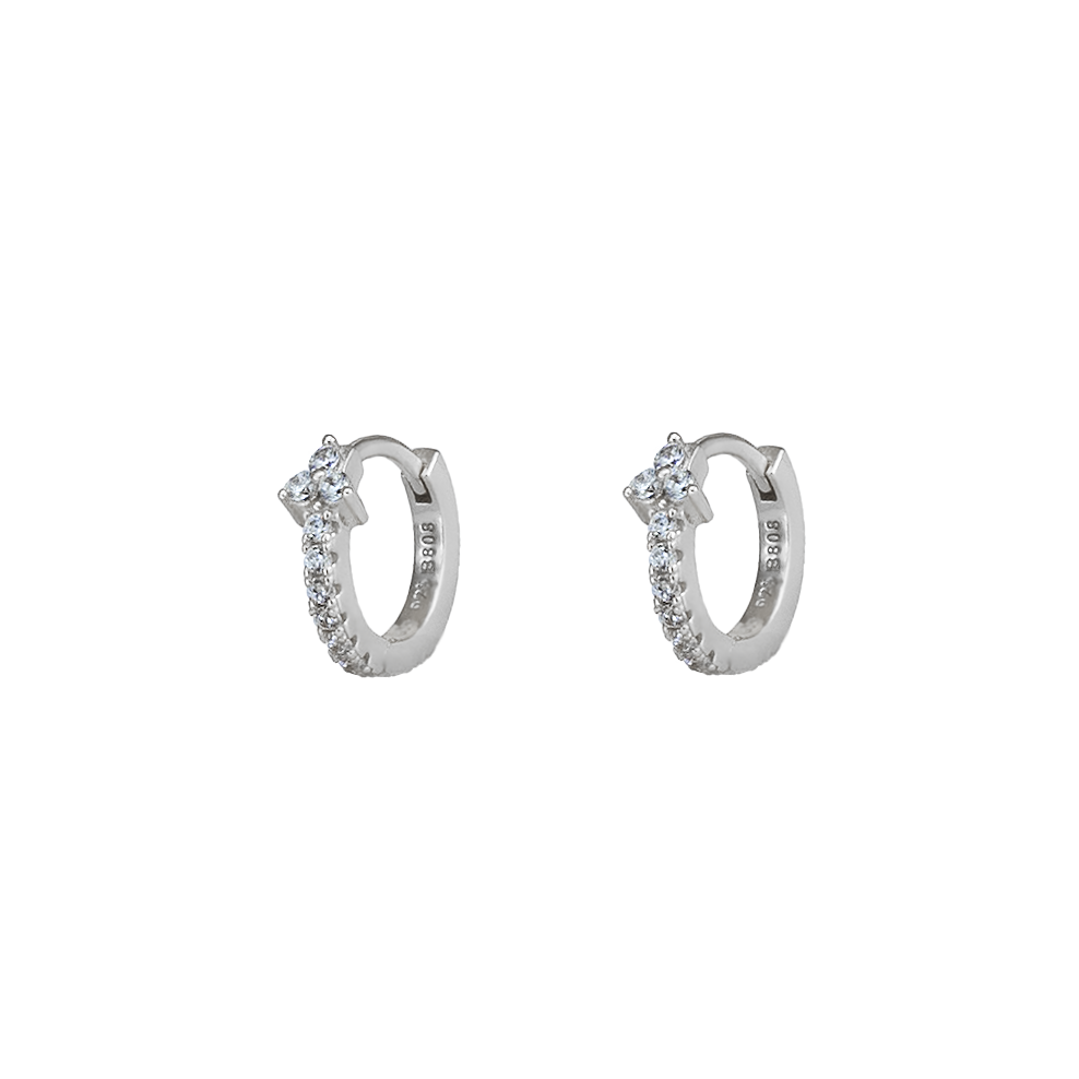 Orecchini Huggie Trio Argento 925 - Laei