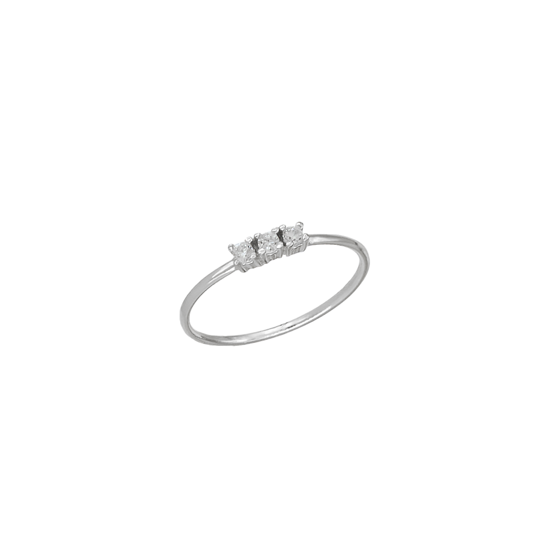 Anello Mini Trilogy Argento 925 - Laei Shop