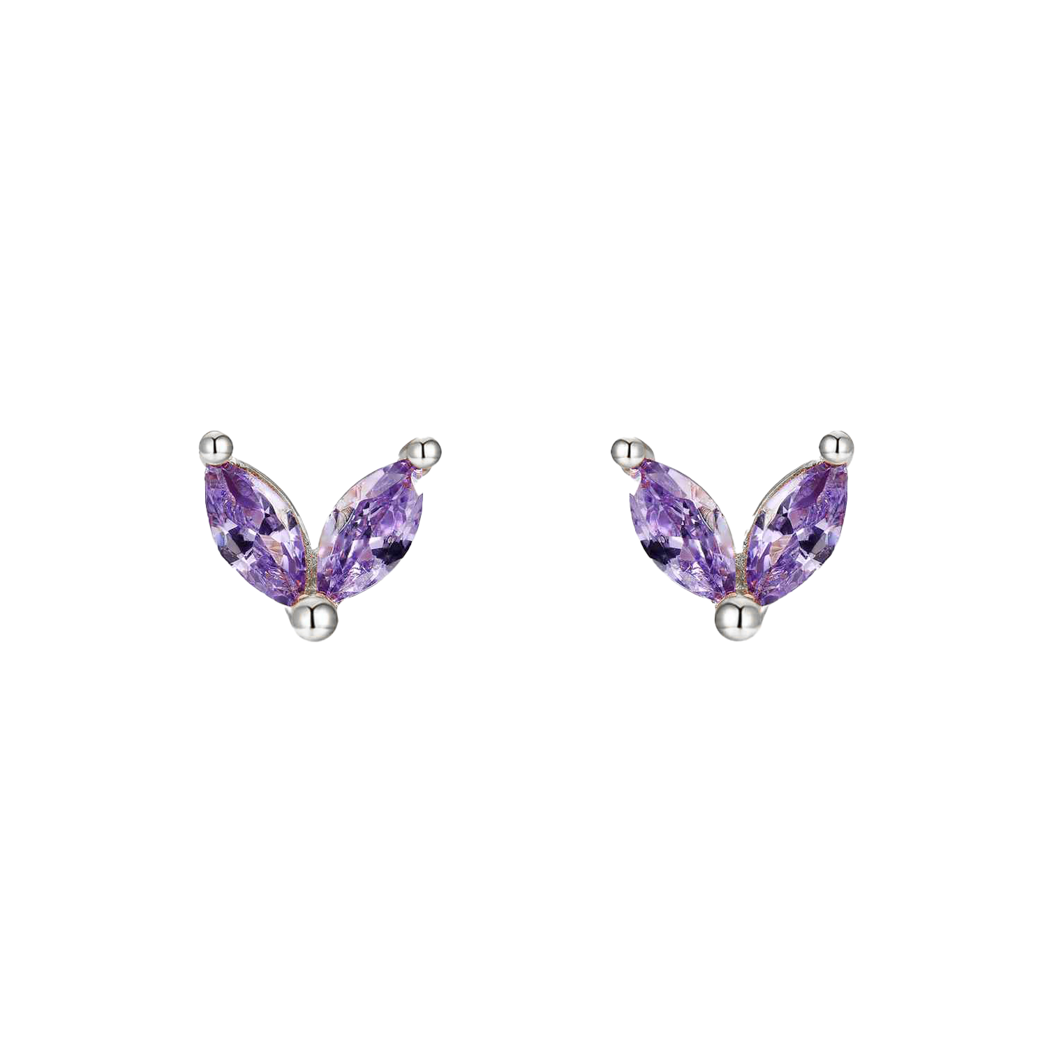 Orecchini Double Marquise Argento 925 - Laei Shop