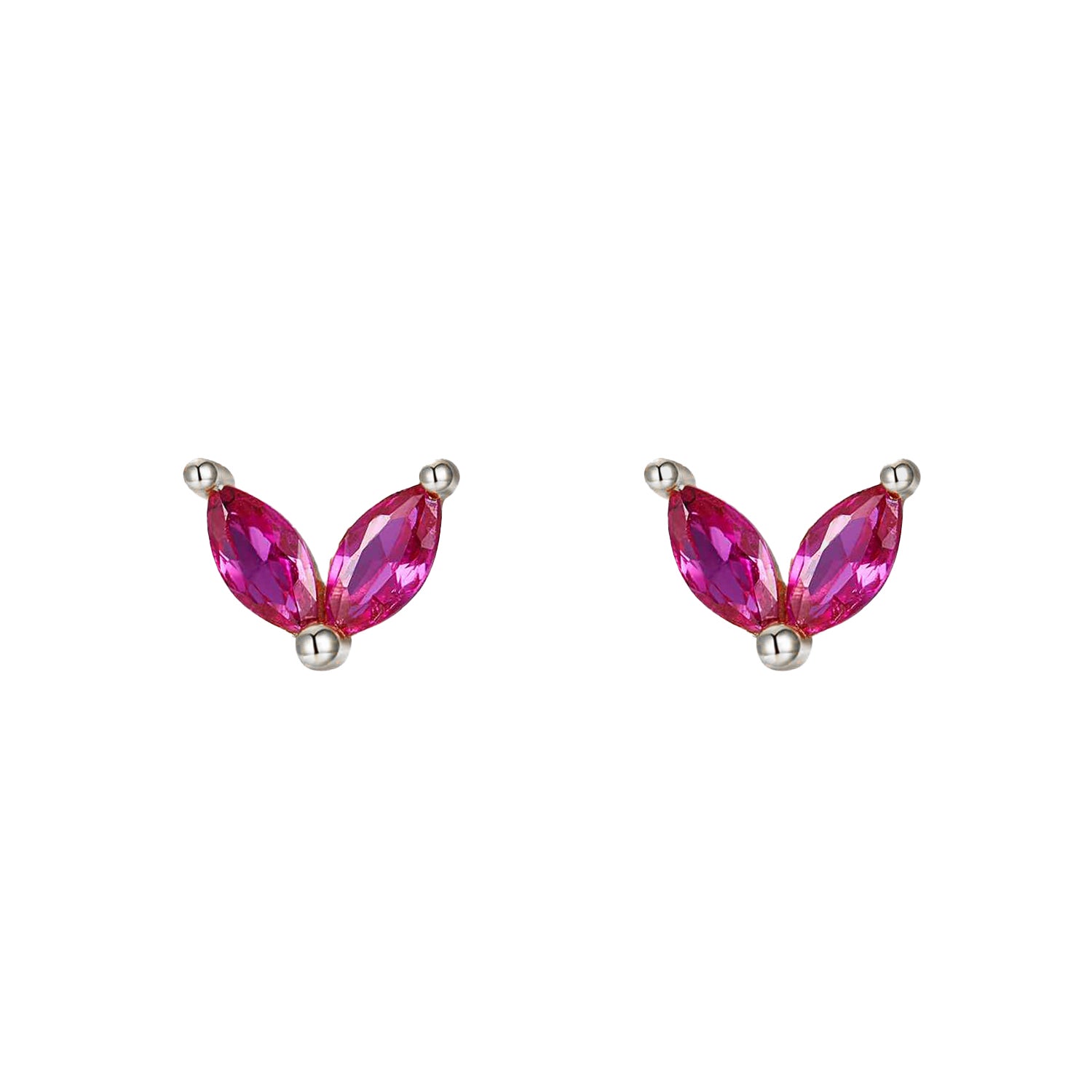 Orecchini Double Marquise Argento 925 - Laei Shop