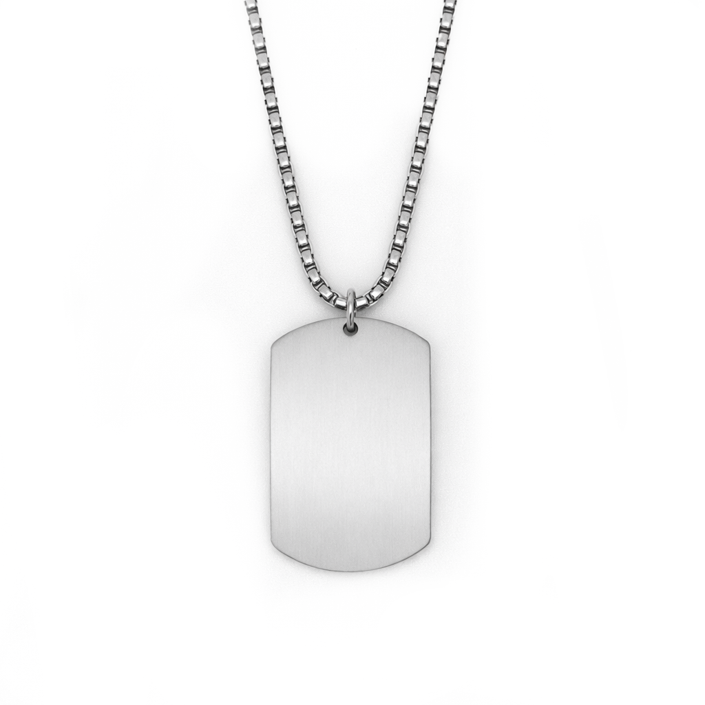 Collana Uomo Marshall con Incisione Grafia - Laei