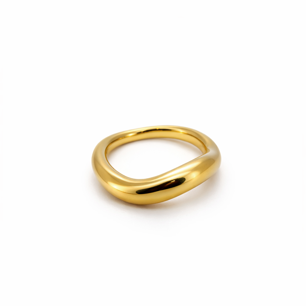 Anello Oval Wave - Laei