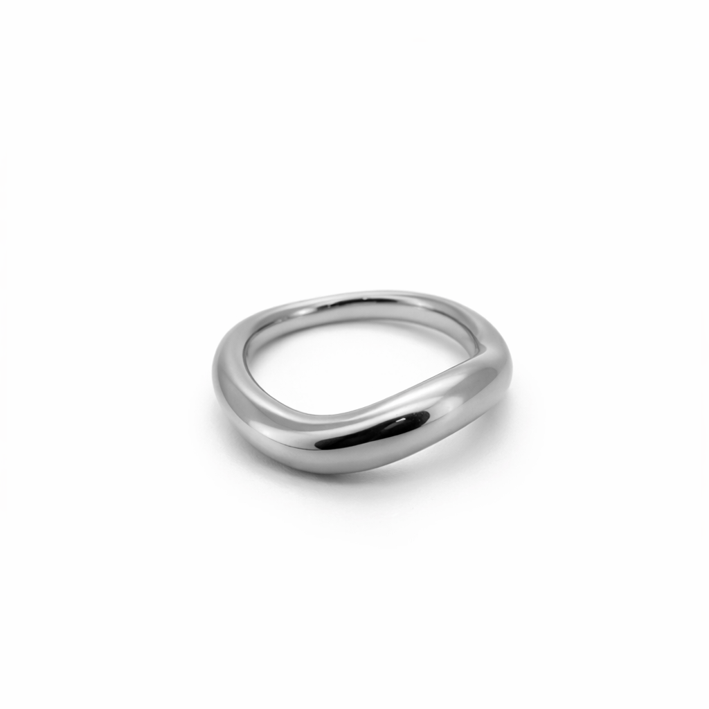 Anello Oval Wave - Laei