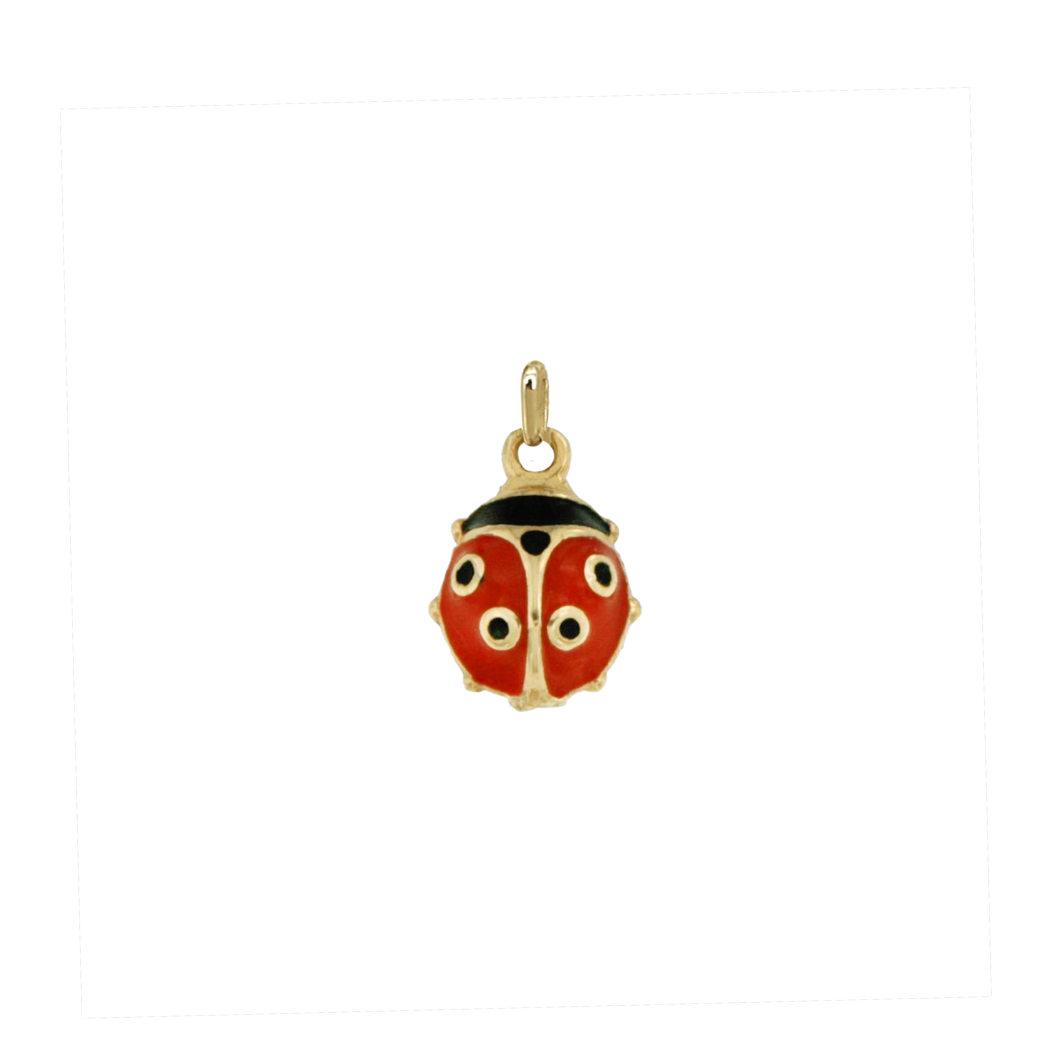 Charm FILO Coccinella in Oro 9kt