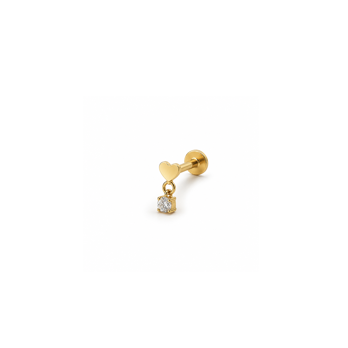 Piercing Cuoricino con Pendente