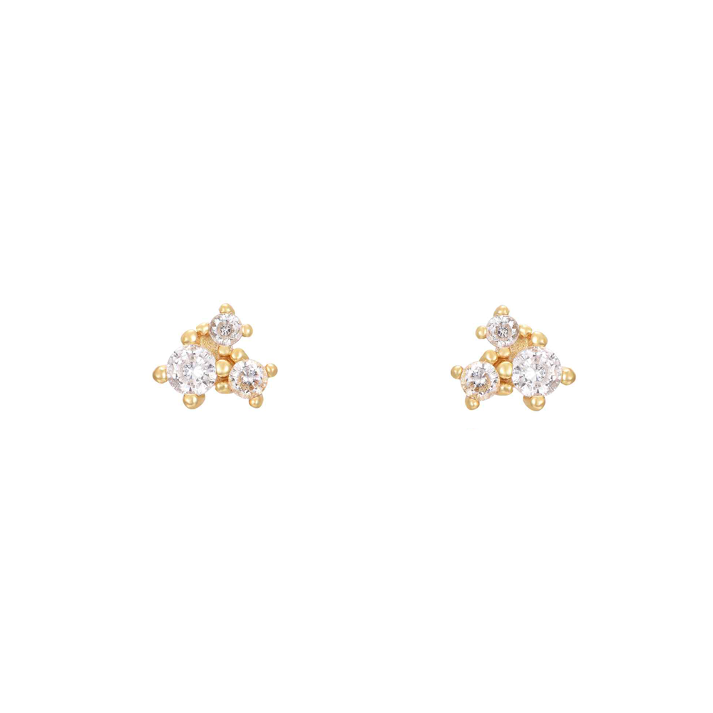 Orecchini Lotus in Argento 925