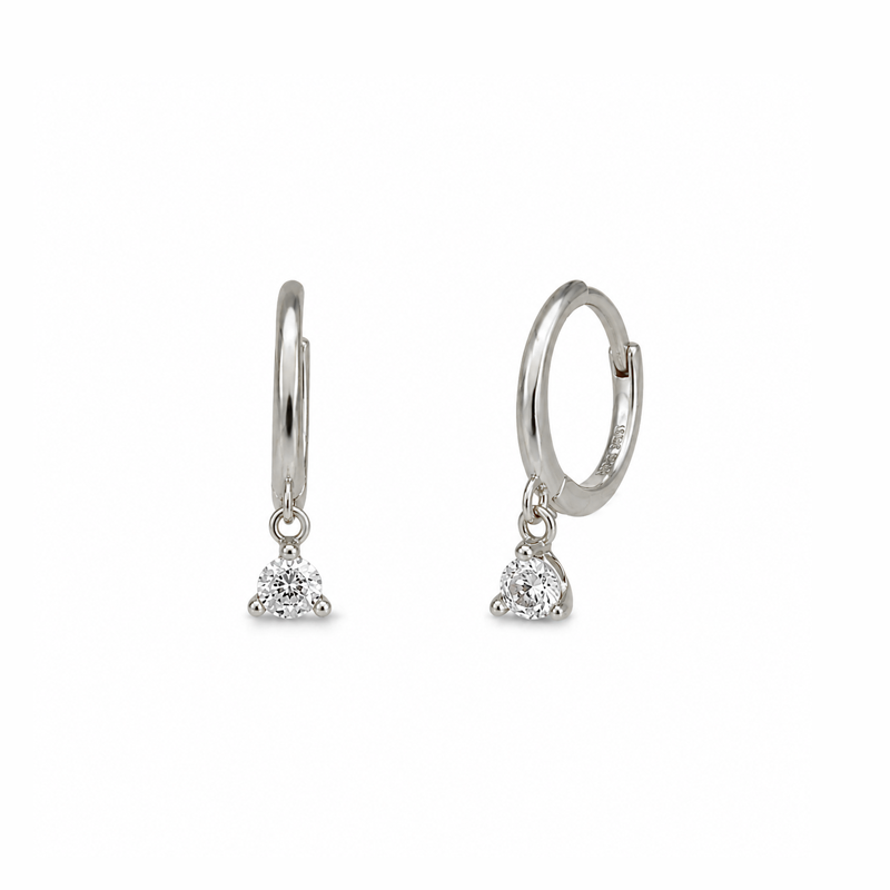 Orecchini Punto Luce Pendente Argento 925 - Laei