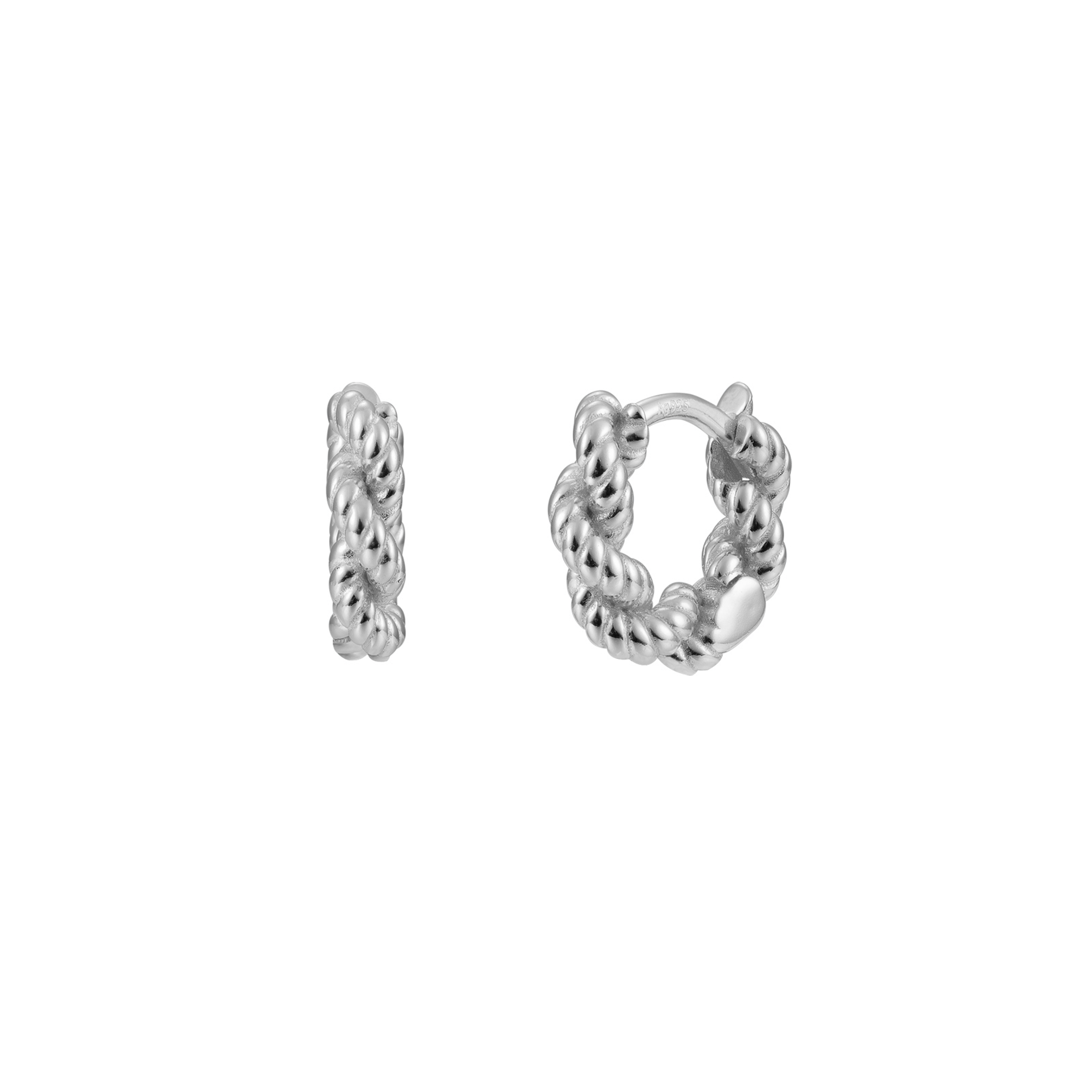 Orecchini Twist in Argento 925