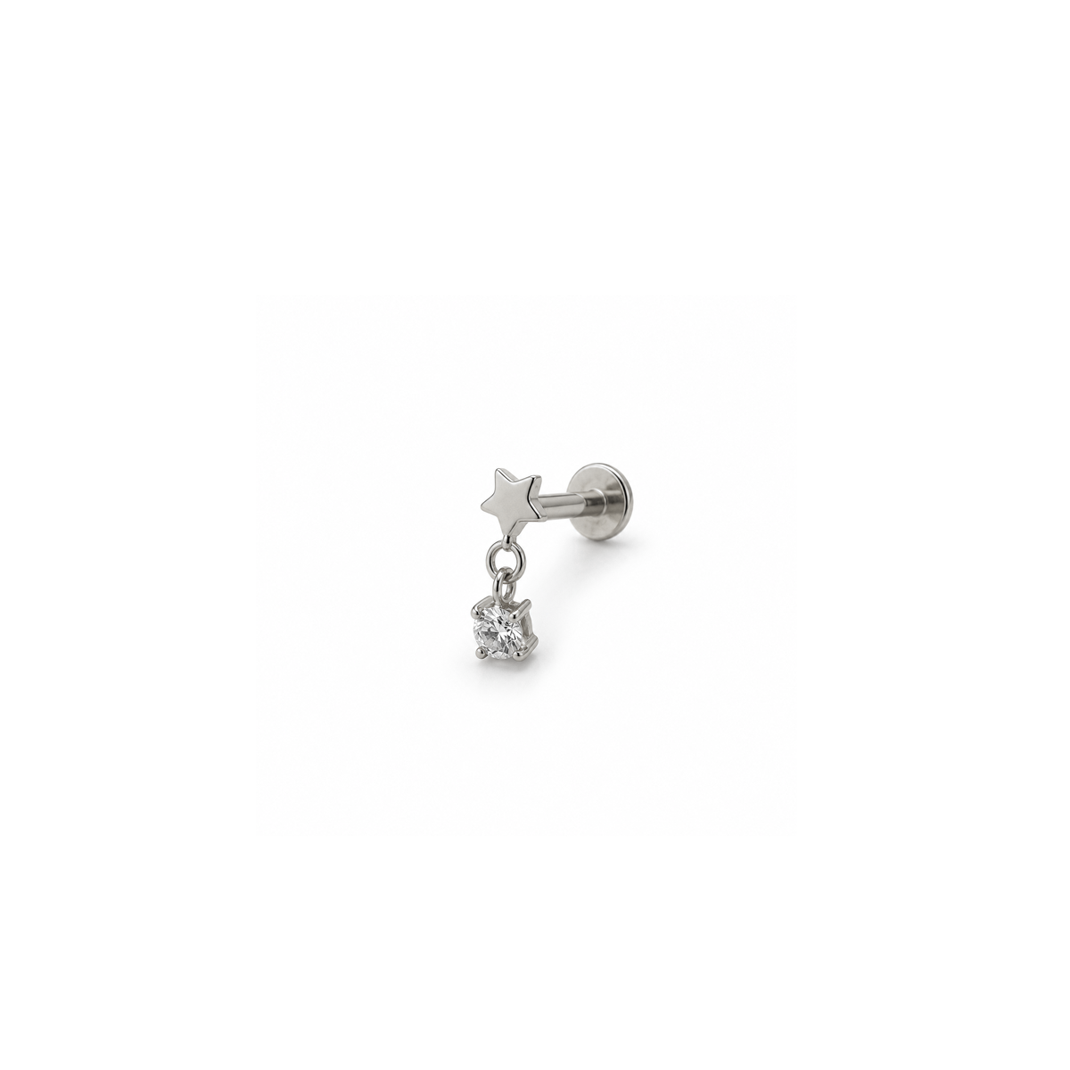 Piercing Stellina con Pendente