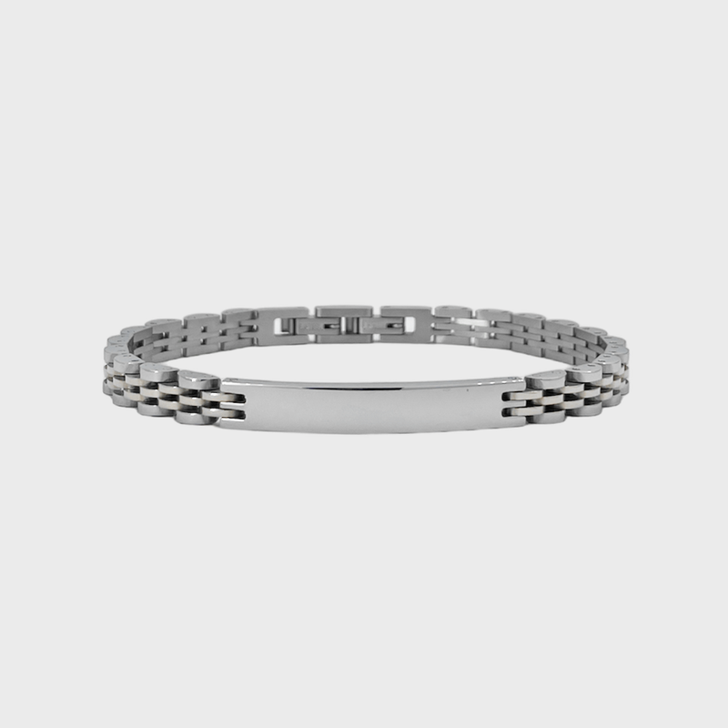 Bracciale Uomo Mini President con Incisione Personalizzata - Laei Shop
