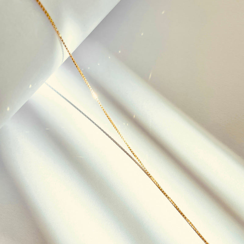 Cavigliera Original FILO Saldato Oro 18K - Laei Shop