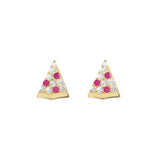 Orecchini Pizza Argento 925 - Laei Shop
