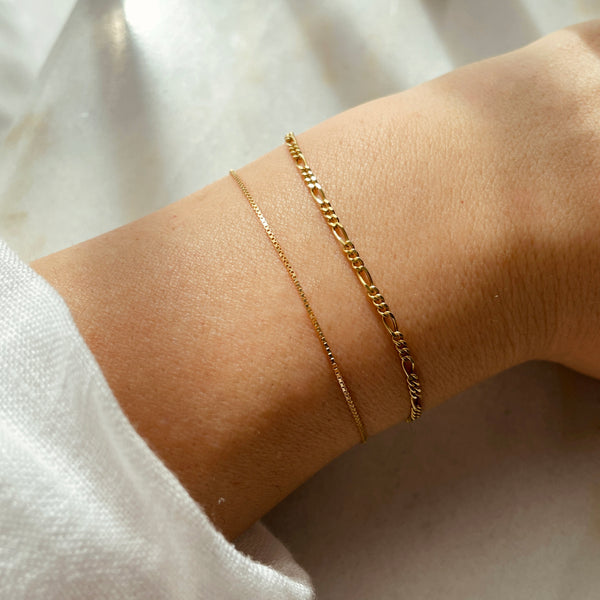 Bracciale Figaro  FILO 925® - Laei Shop