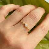 Anello Solitario FILO 925® - Laei Shop