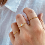 Anello Solitario FILO 925® - Laei Shop