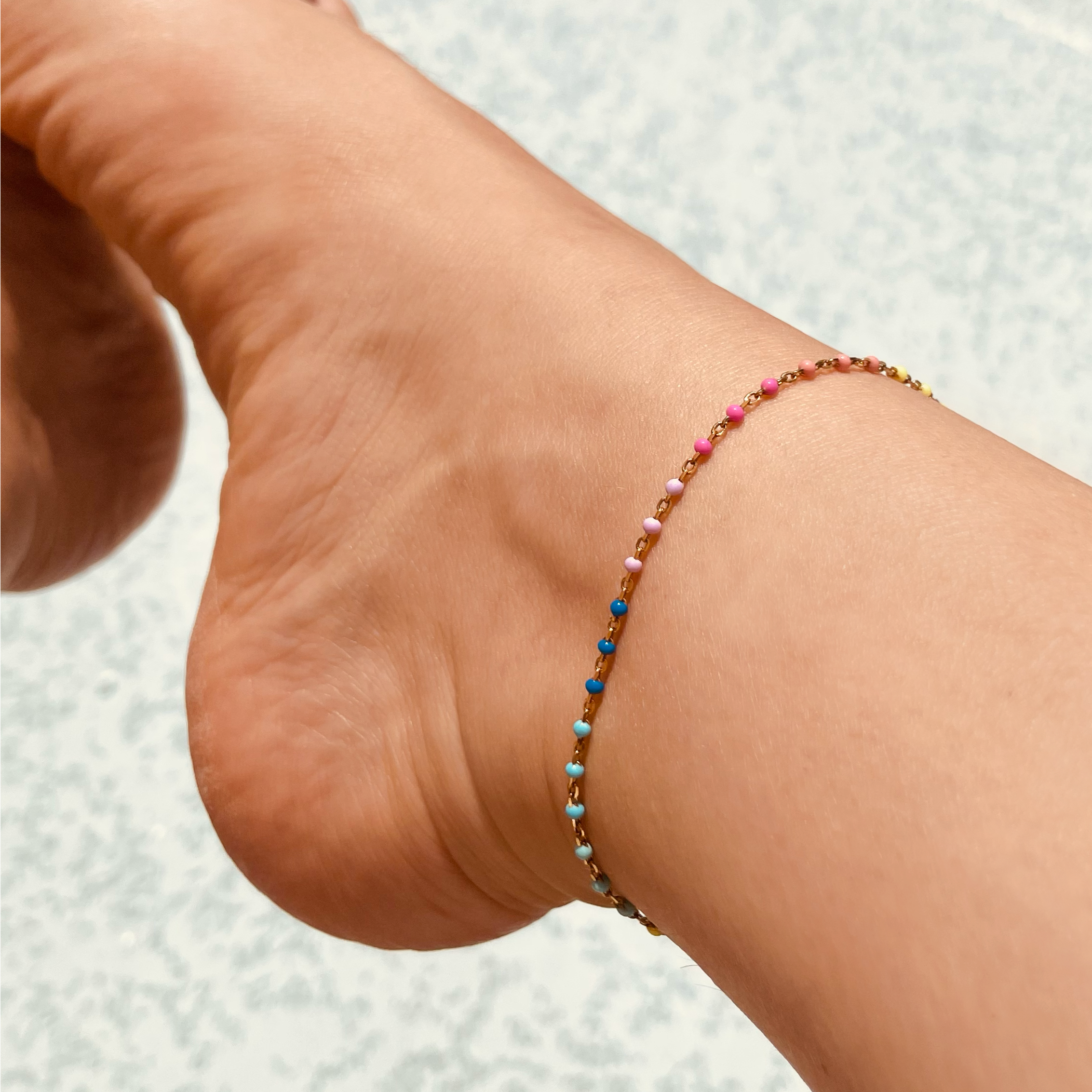 BRACELET DE CHEVILLE 925®️ BULLE