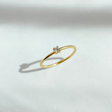 Anello Mini Solitario Argento 925 - Laei Shop