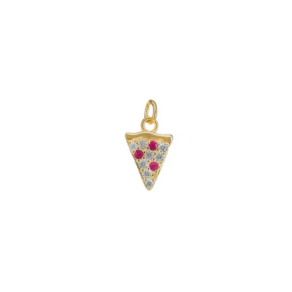 Charm Pizza in Argento 925
