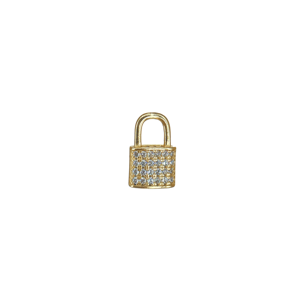 Charm Lucchetto in Argento 925