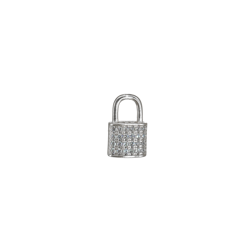 Charm Lucchetto in Argento 925