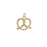 Charm Bretzel in Argento 925