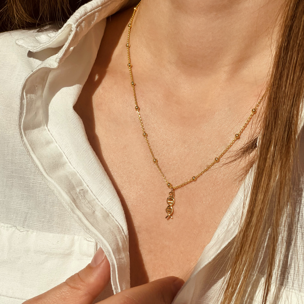 Charm Dna in Argento 925