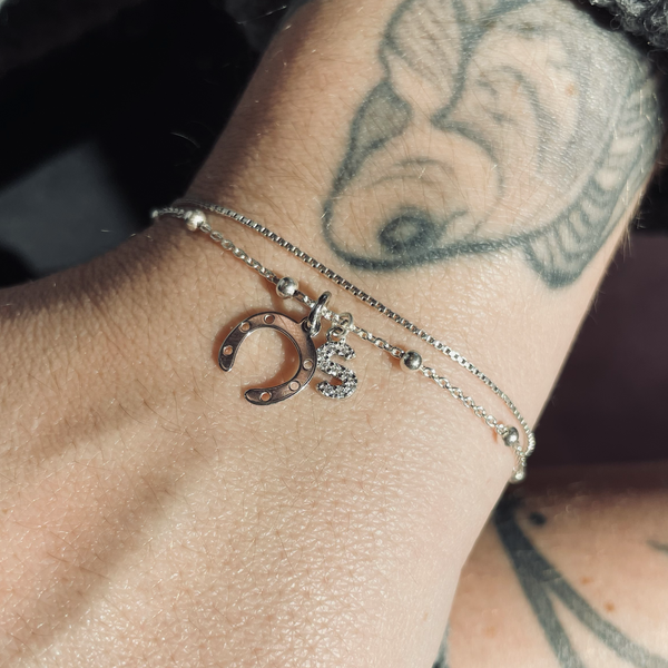 Charm Ferro di Cavallo in Argento 925