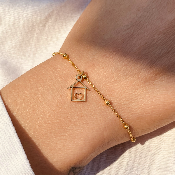 Charm Casetta in Argento 925