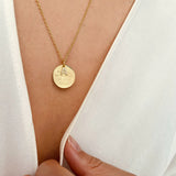 Collana Dot con Incisione Personalizzata in Argento 925