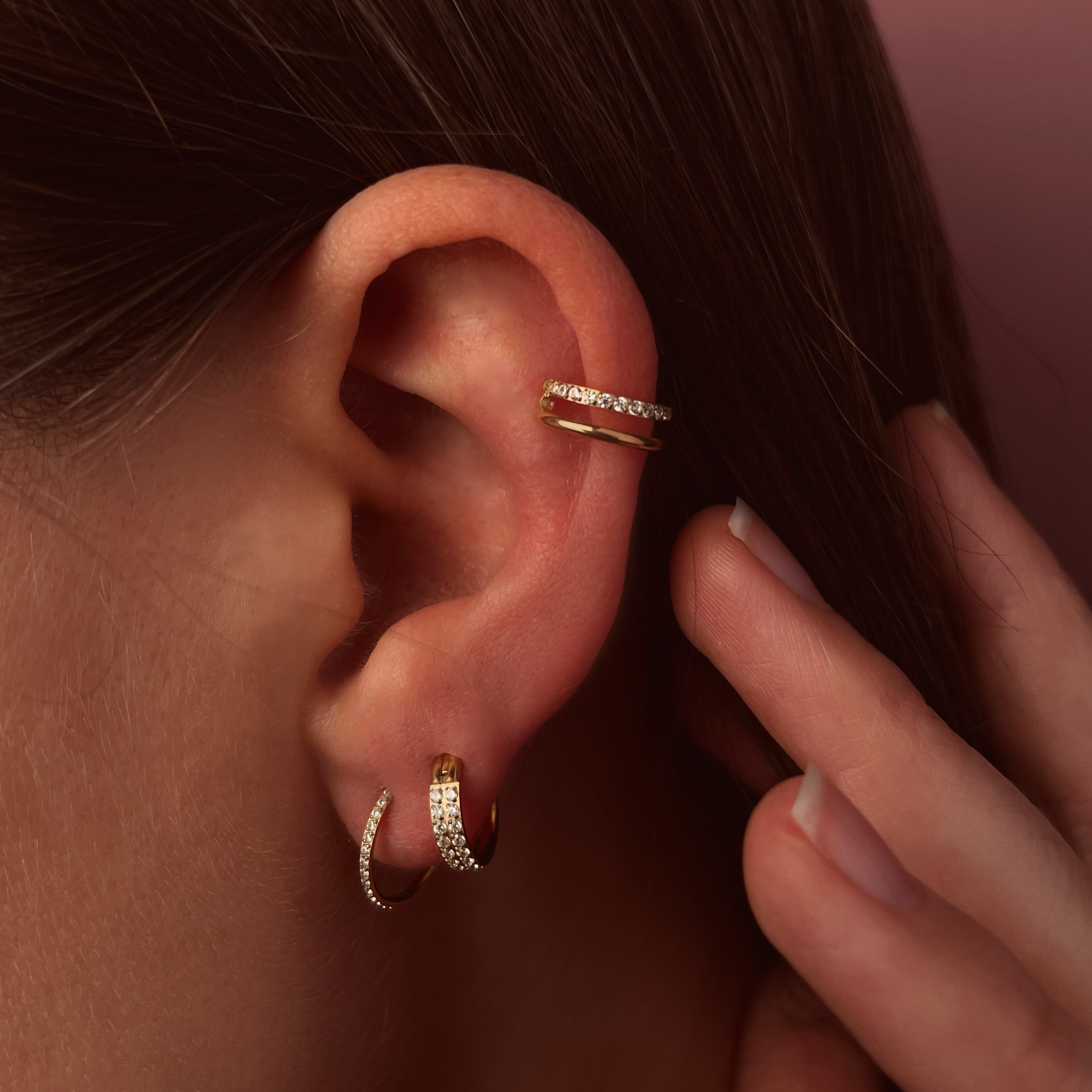 Piercing Clicker Double Lux