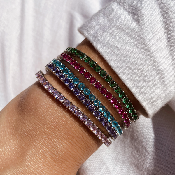 925 Silver 3mm Tennis Bracelet