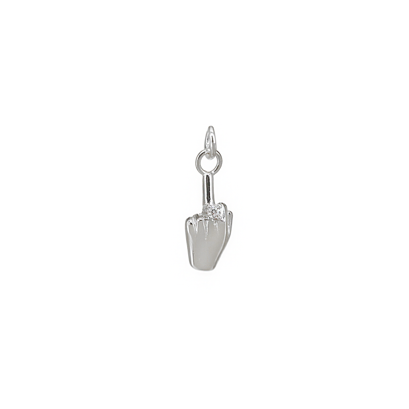 Charm F*ck you in Argento 925