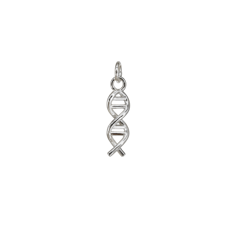 Charm Dna in Argento 925