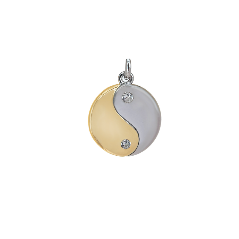 Charm Yin & Yang in Argento 925