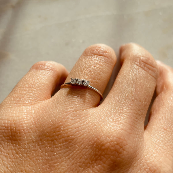 Anello Mini Trilogy Argento 925