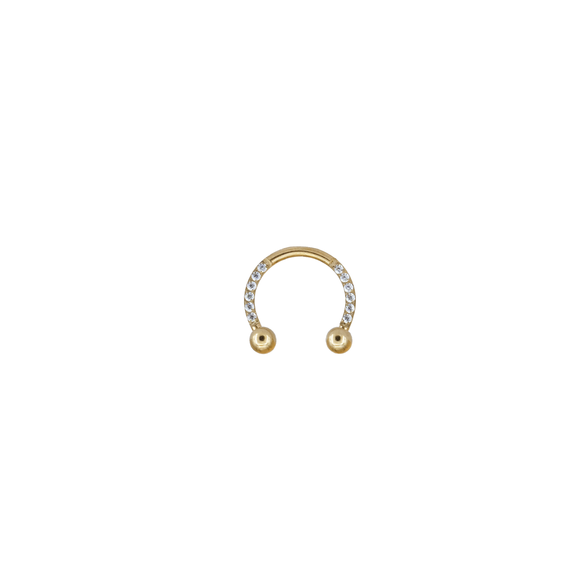 Piercing Clicker Ferro di Cavallo Lux