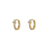 Orecchini Huggie Trio Argento 925