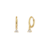 Orecchini Punto Luce Pendente Argento 925