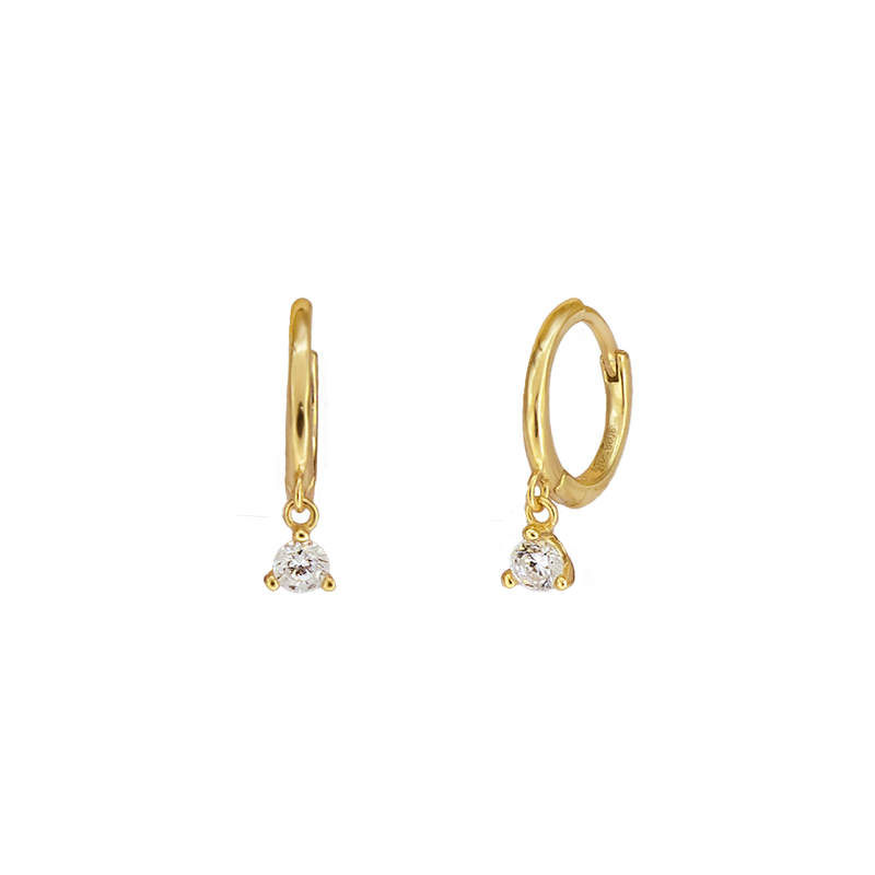 Orecchini Punto Luce Pendente Argento 925